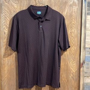 Mens XL polo burgundy